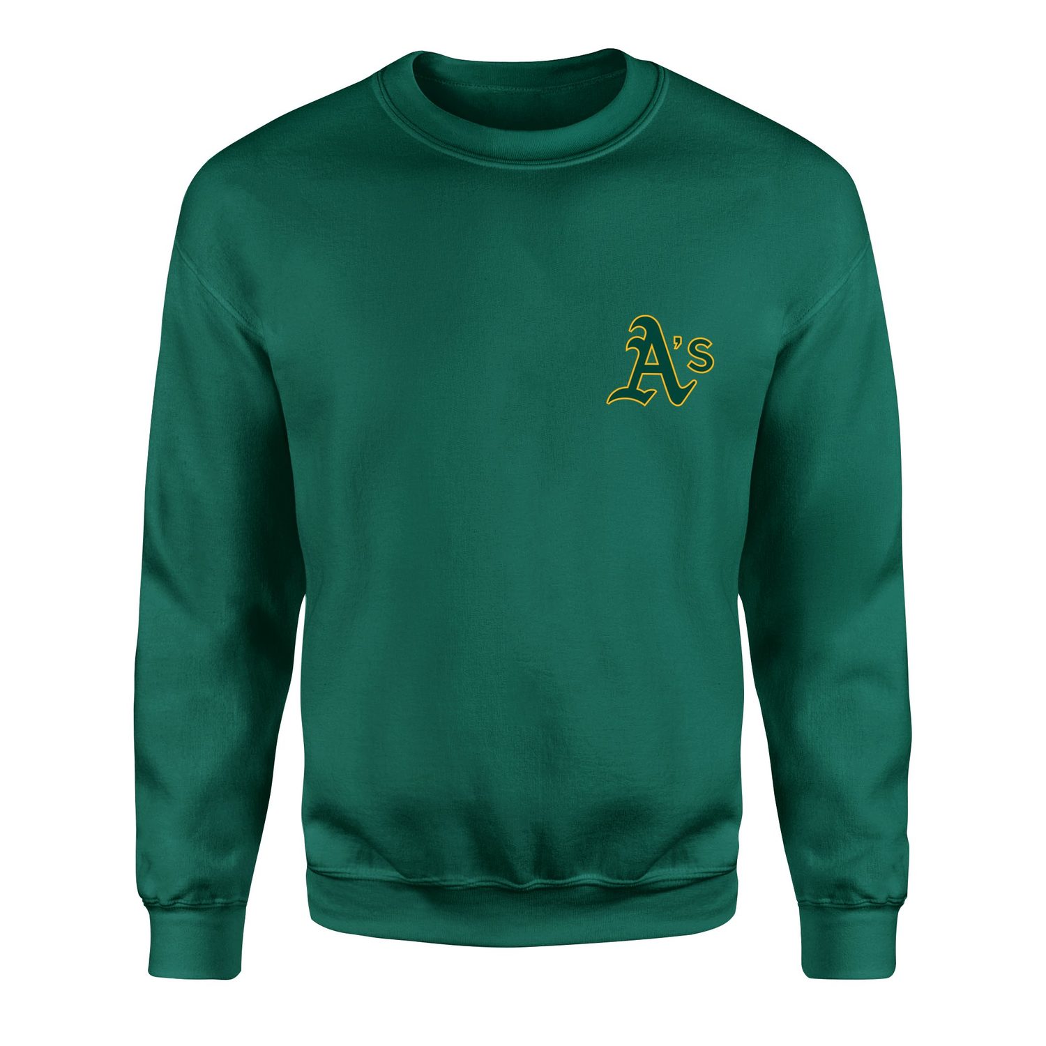 Oakland Athletics Sweatshirt S - Nefti Yeşili
