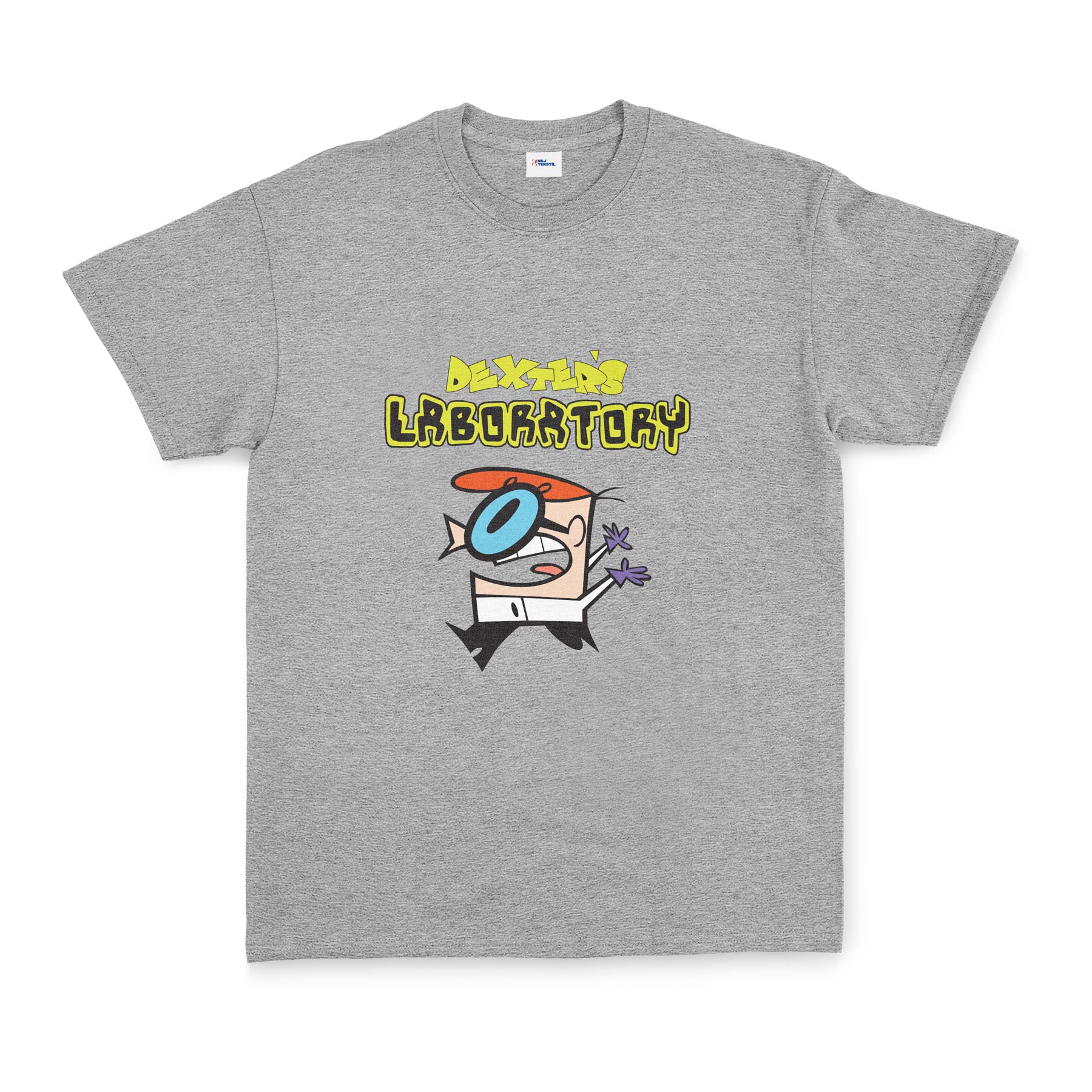 Dexter Lab Tişört S - Gri