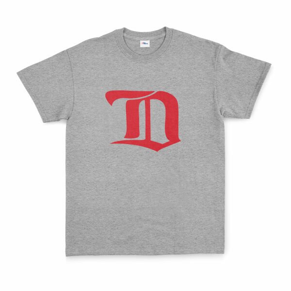 Detroit Red Wings Retro Tişört M - Gri