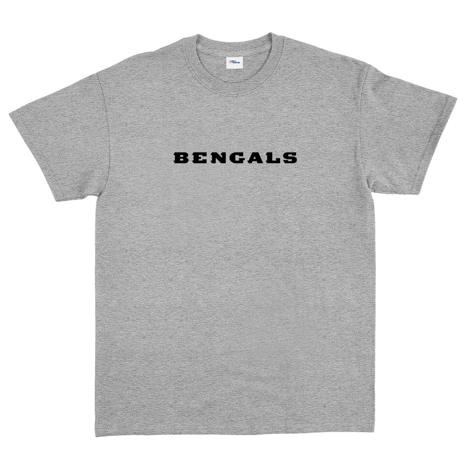 CIN BENGALS Iconic Tişört L - Gri