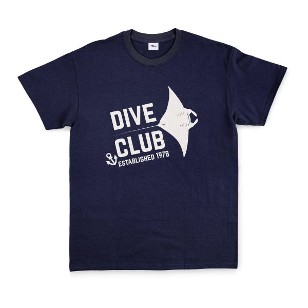 Dive Club Tişört L - Lacivert