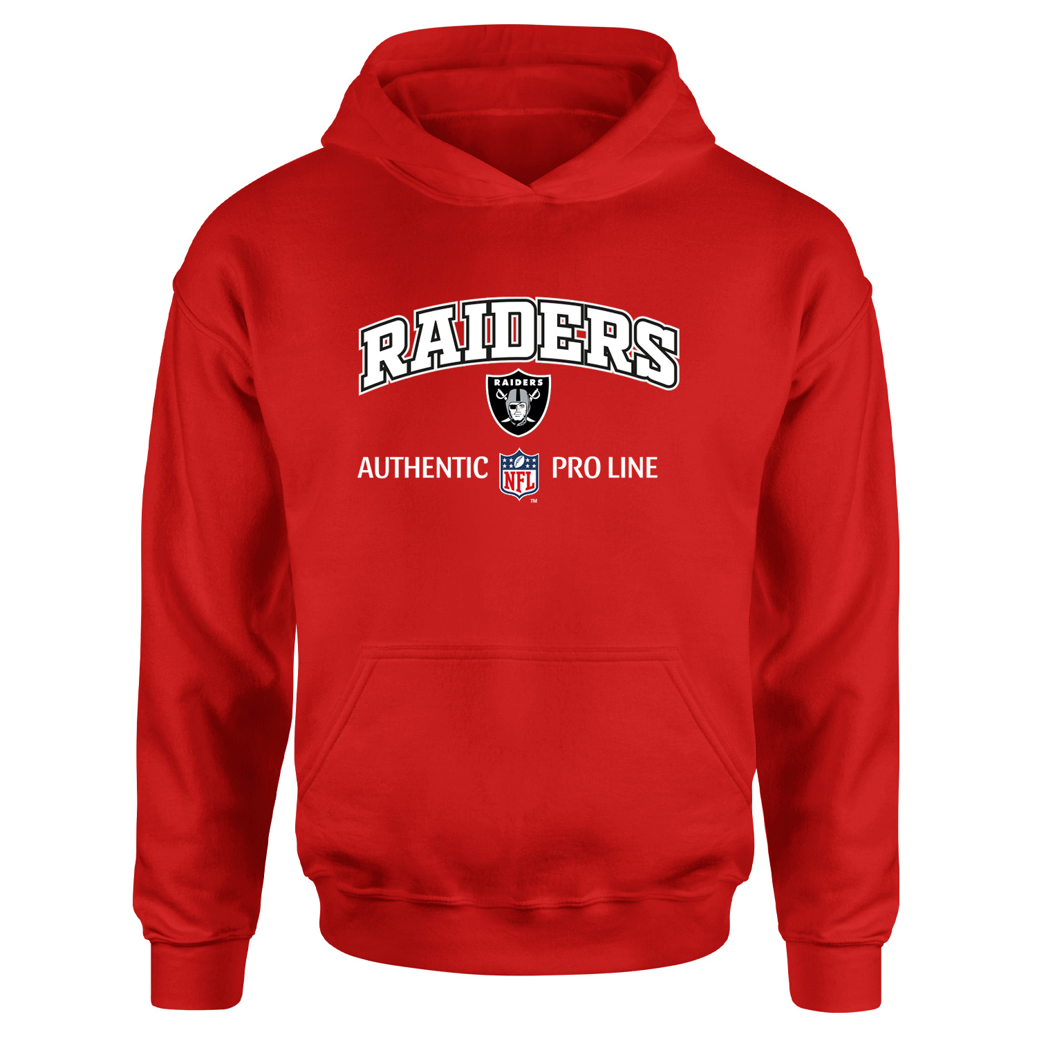 Raiders NFL Hoodie L - Kırmızı