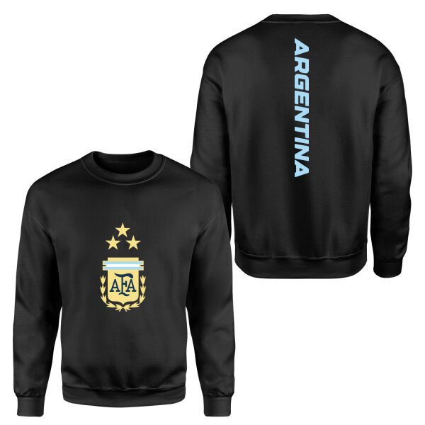 Argentina Legacy Sweatshirt S - Siyah