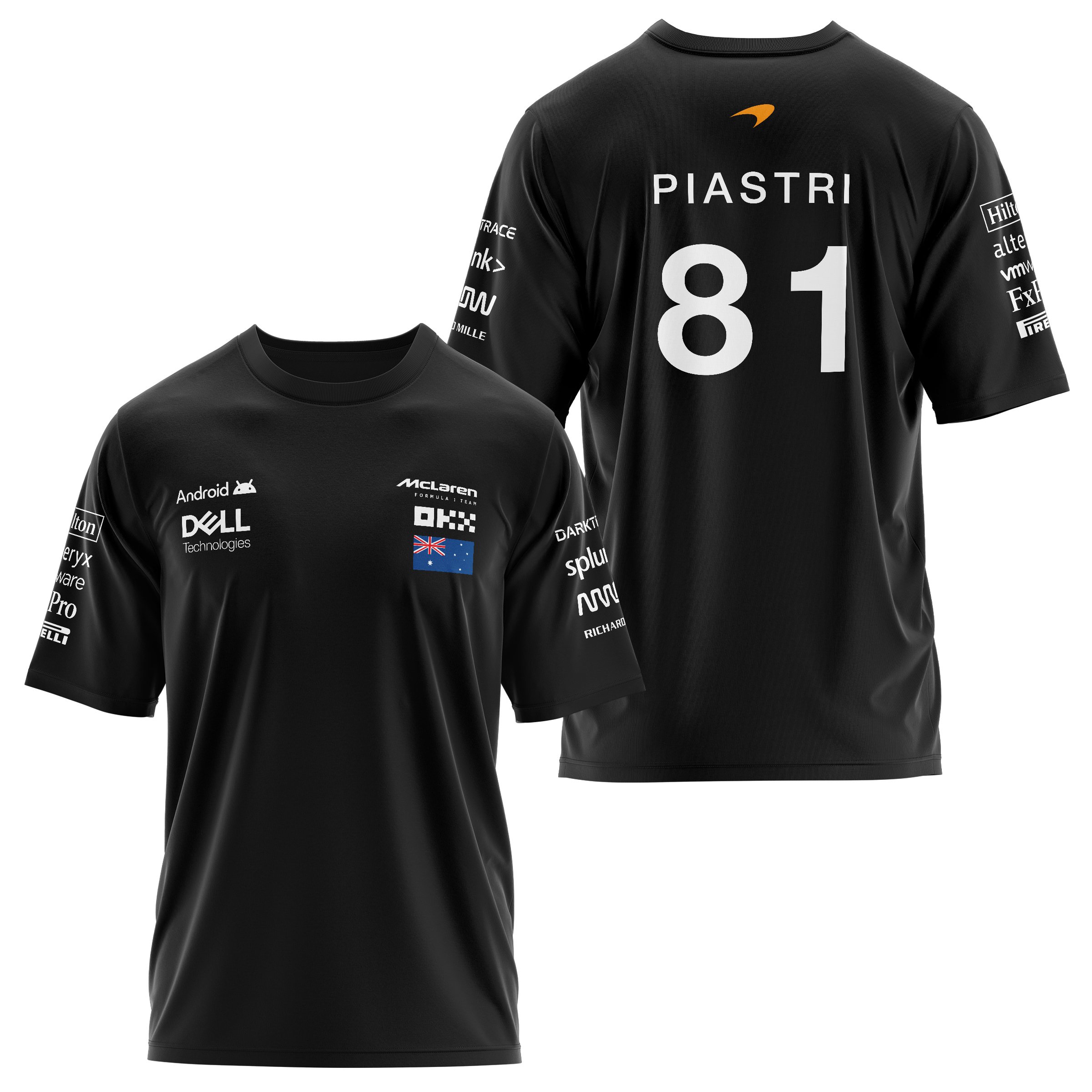 Oscar Piastri | Driver Edition Oversize Tişört