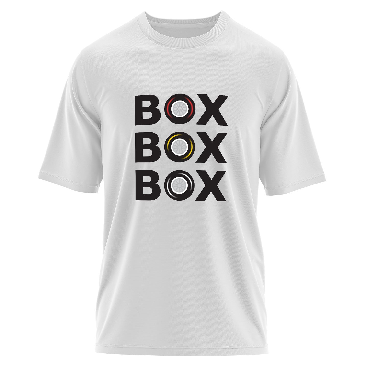BOX BOX BOX Oversize Tişört