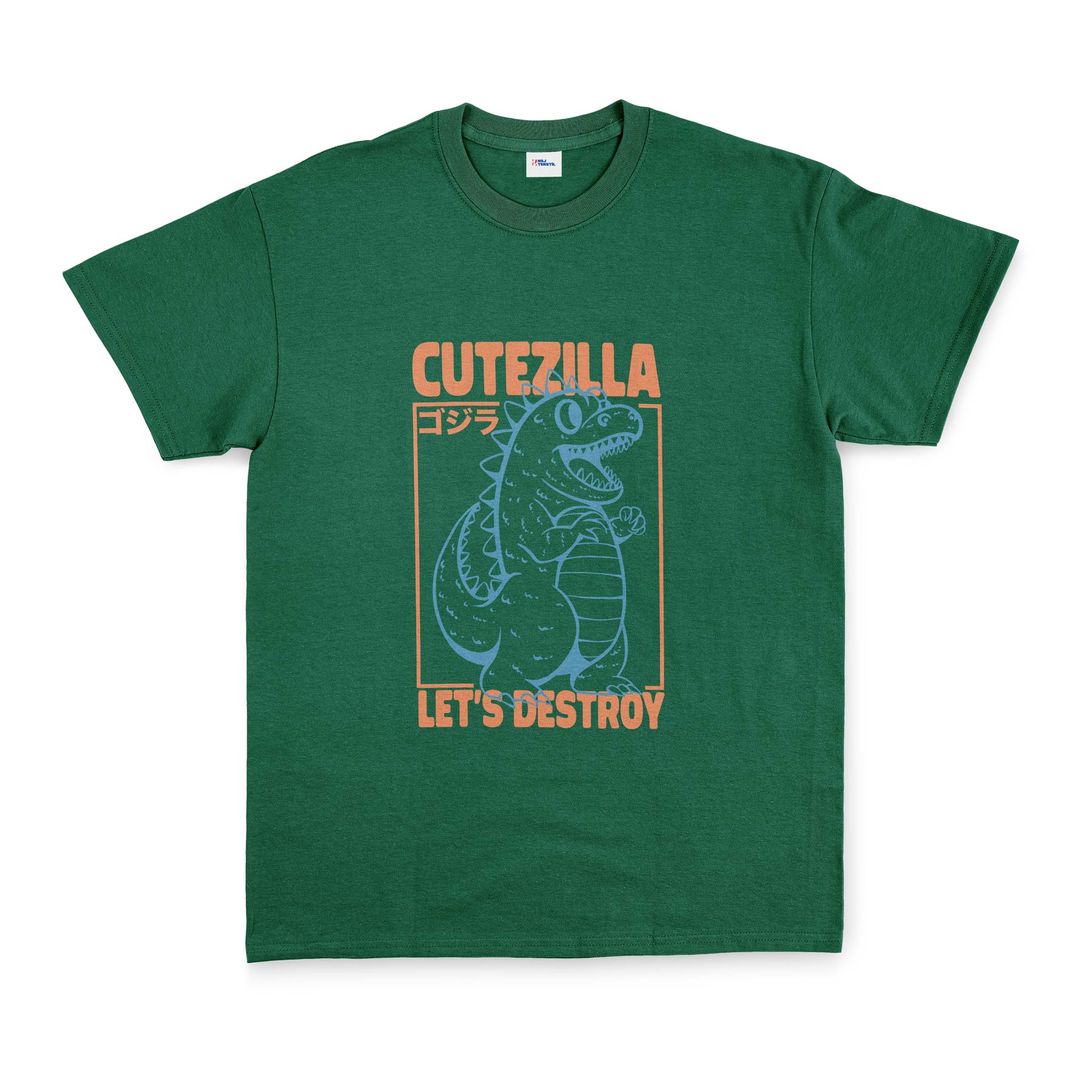 Cutezilla Tişört M - Nefti Yeşili