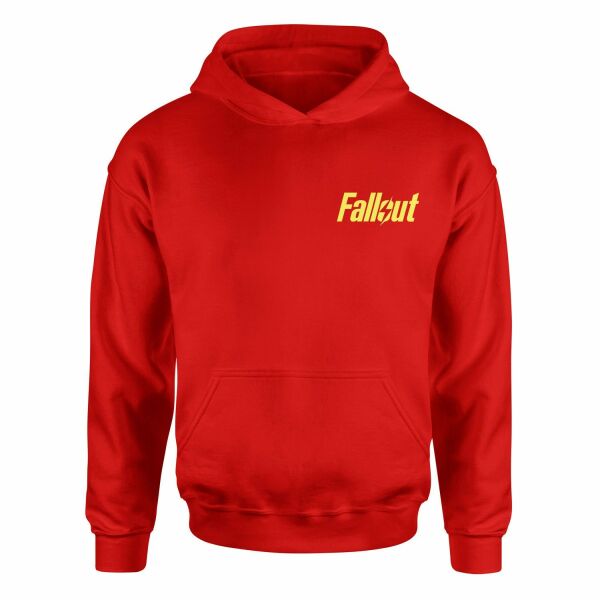 Fallout Hoodie L - Kırmızı