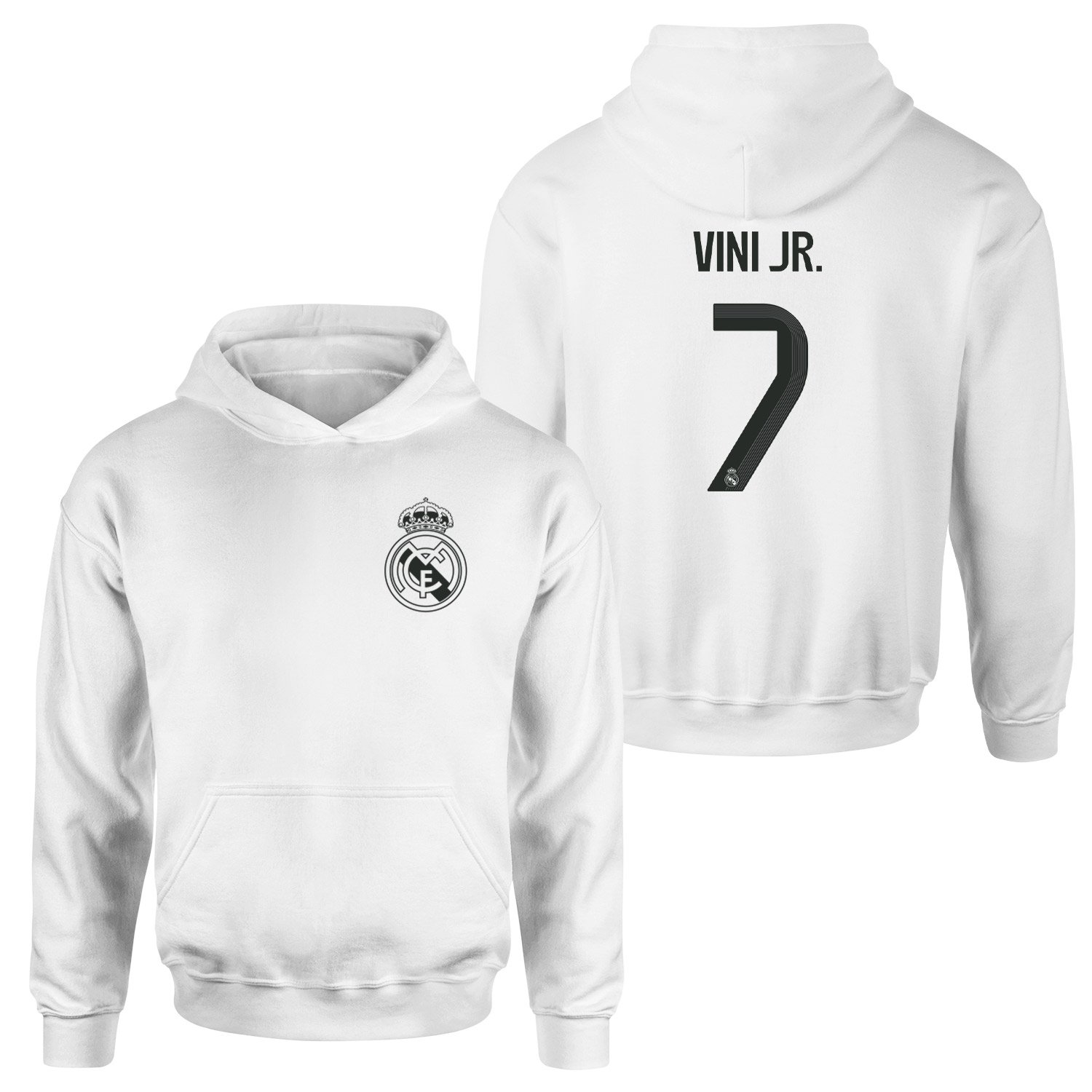 Vinícius Júnior RM BL Forma Hoodie XXL - Beyaz
