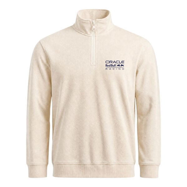 Oracle Red Bull Racing Navy Blue Yarım Fermuarlı Sweatshirt
