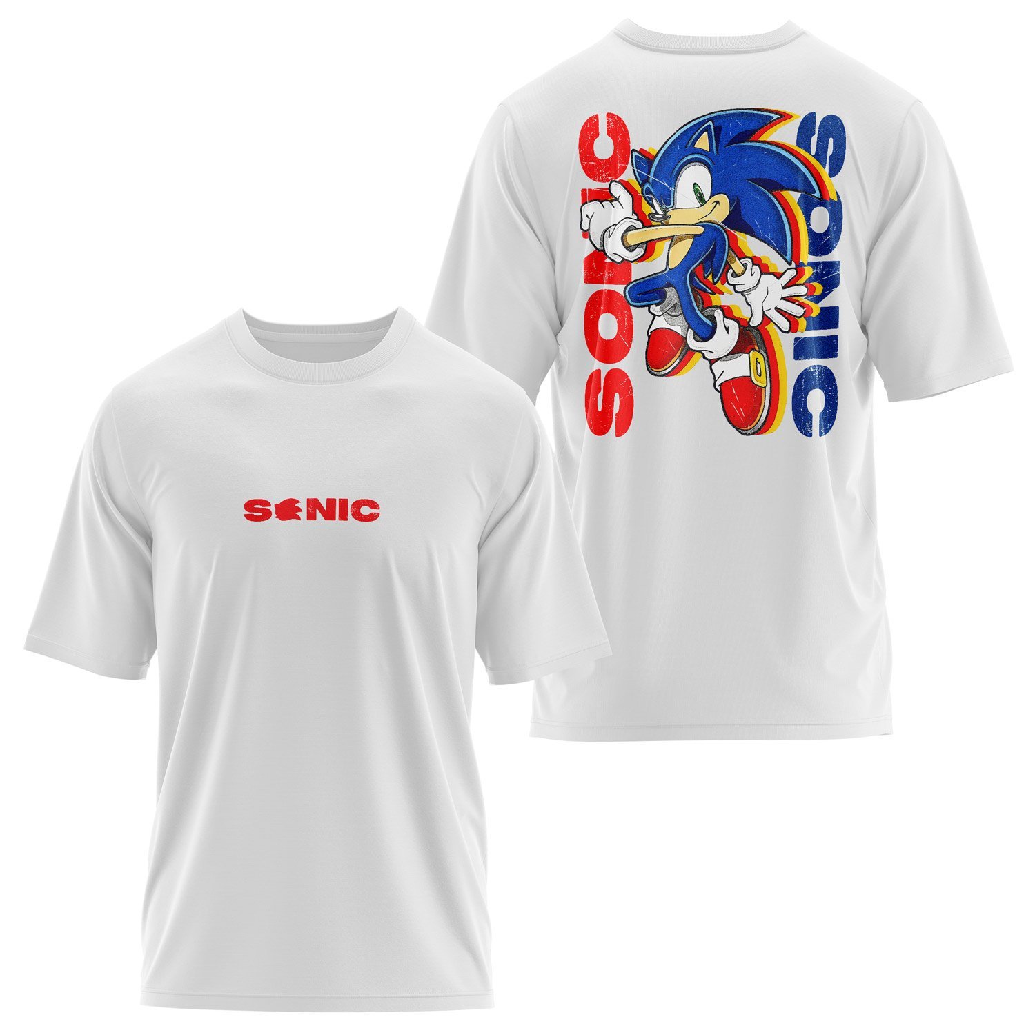 Sonic The Hedgehog Oversize Tişört