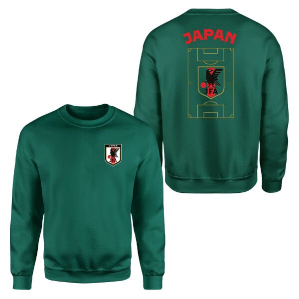 Japonya Dünya Kupası 2026 Sweatshirt XL - Nefti Yeşili