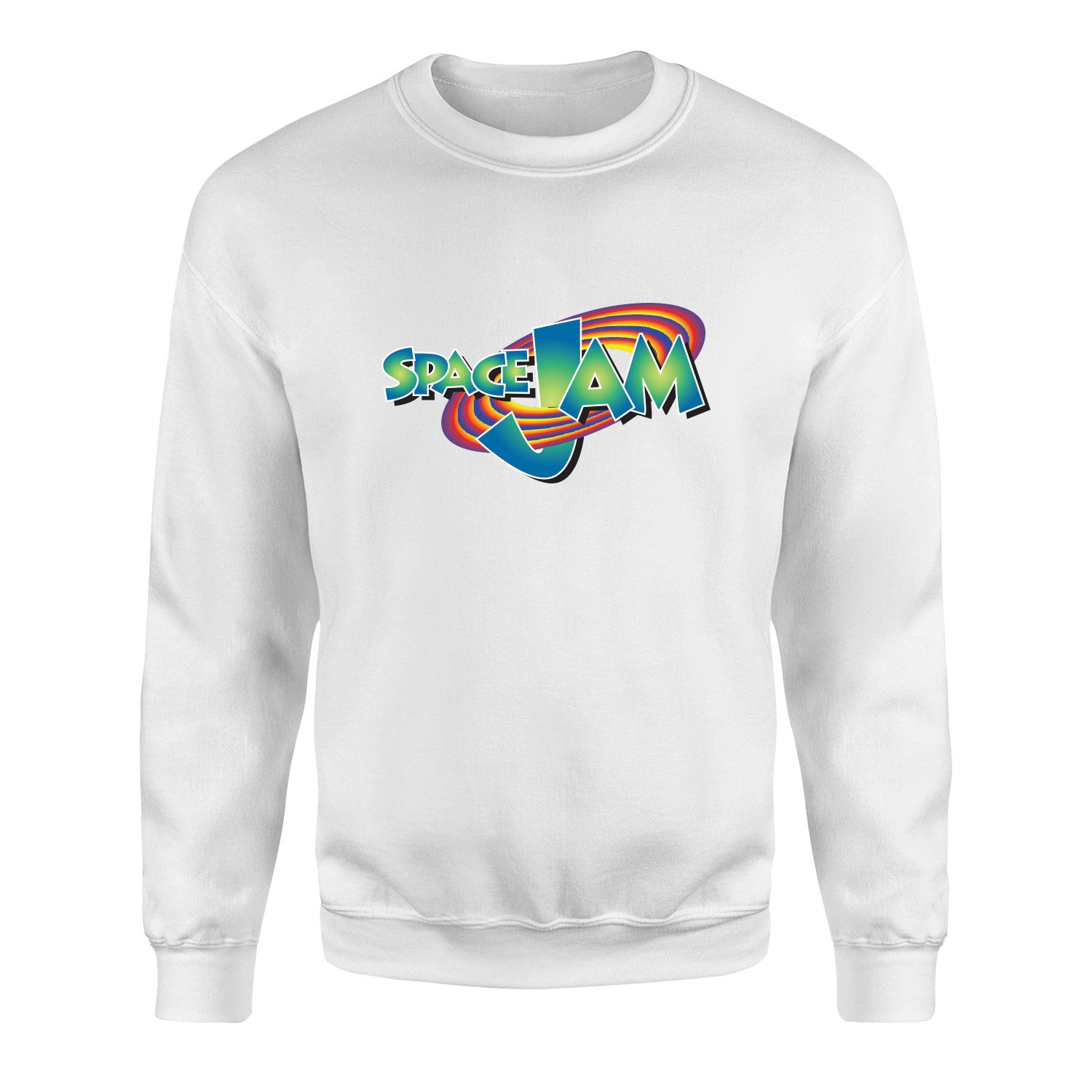 Space Jam Sweatshirt L - Beyaz