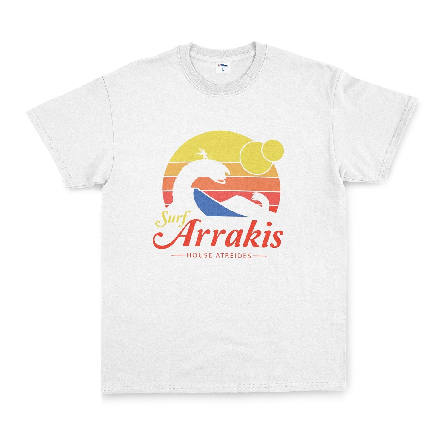 Surf Arrakis Tişört XXL - Beyaz