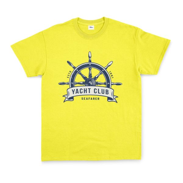 Seafarer Yacht Club Tişört L - Sarı