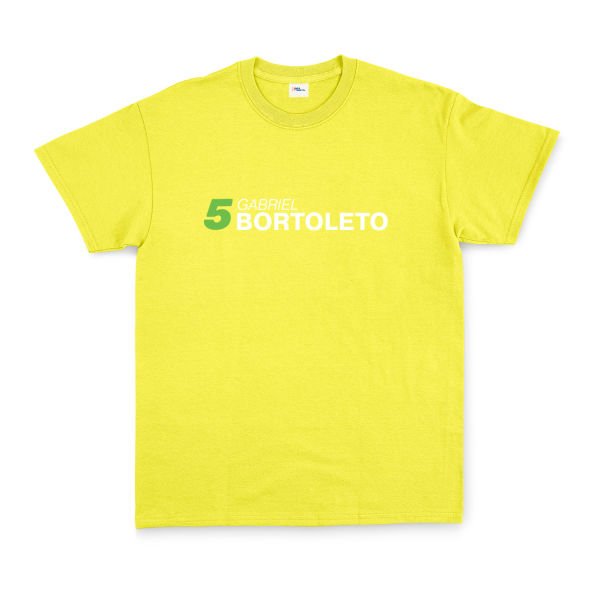 Gabriel Bortoleto 5 Tişört M - Sarı