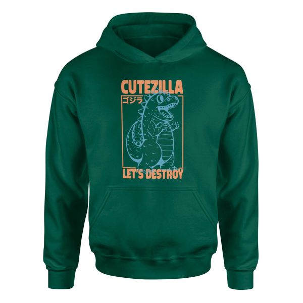 Cutezilla Hoodie S - Nefti Yeşili