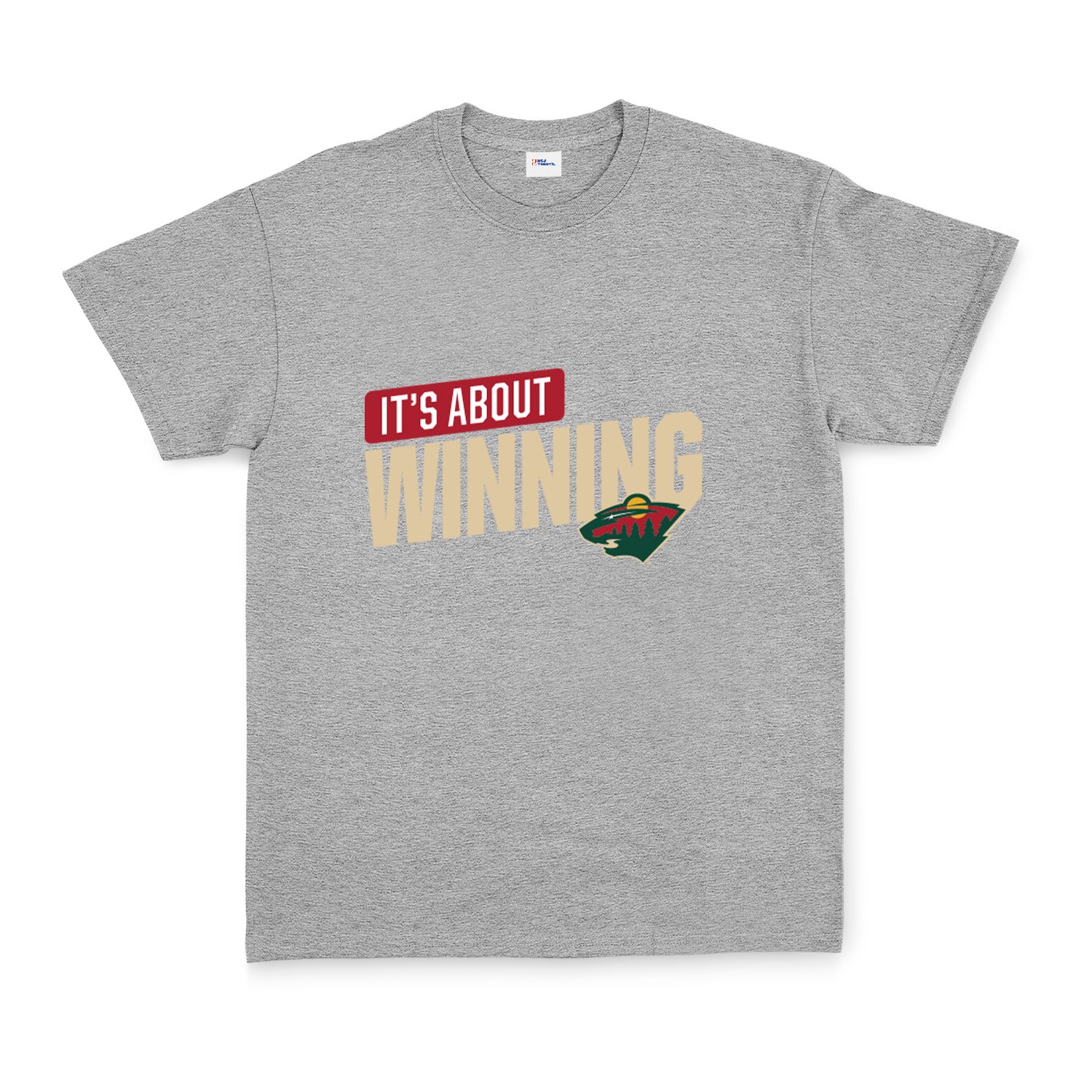 Minnesota Wild W Tişört XL - Gri