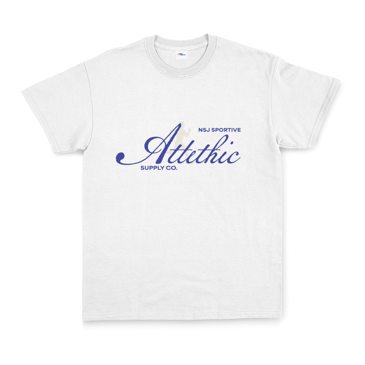 Athletic NSJ Tişört S - Beyaz