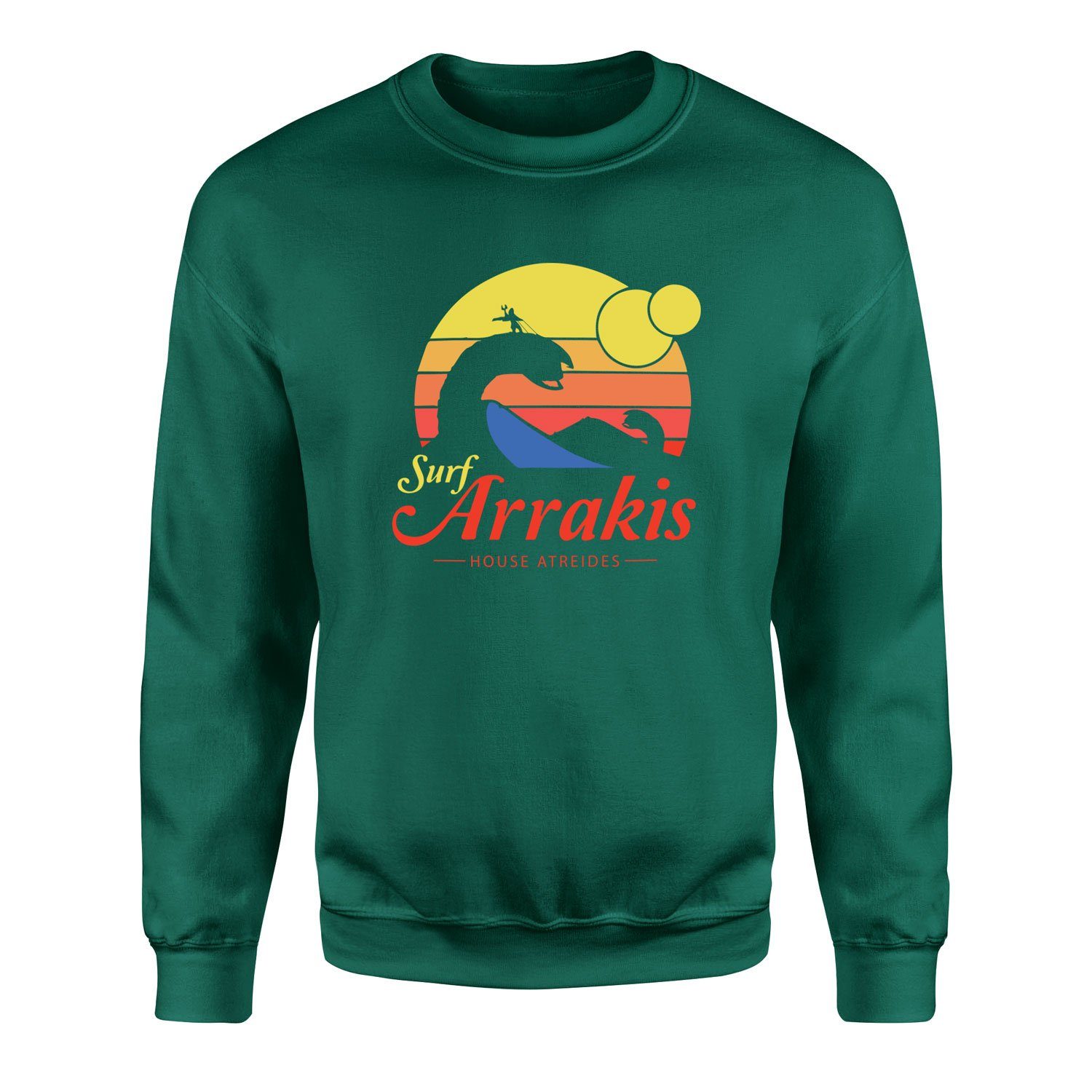 Surf Arrakis Sweatshirt XXL - Nefti Yeşili