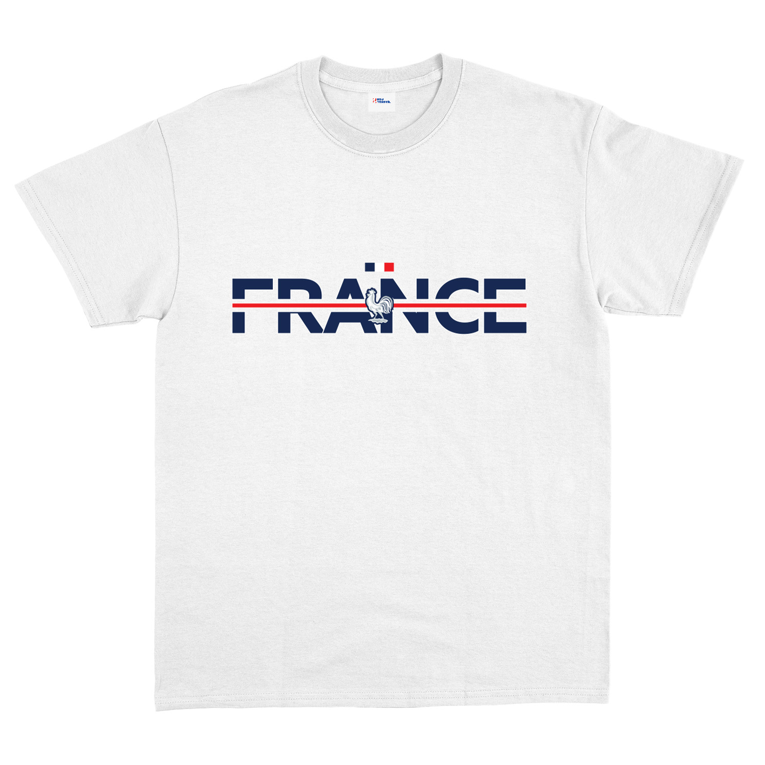 Équipe de France Tişört XXL - Beyaz