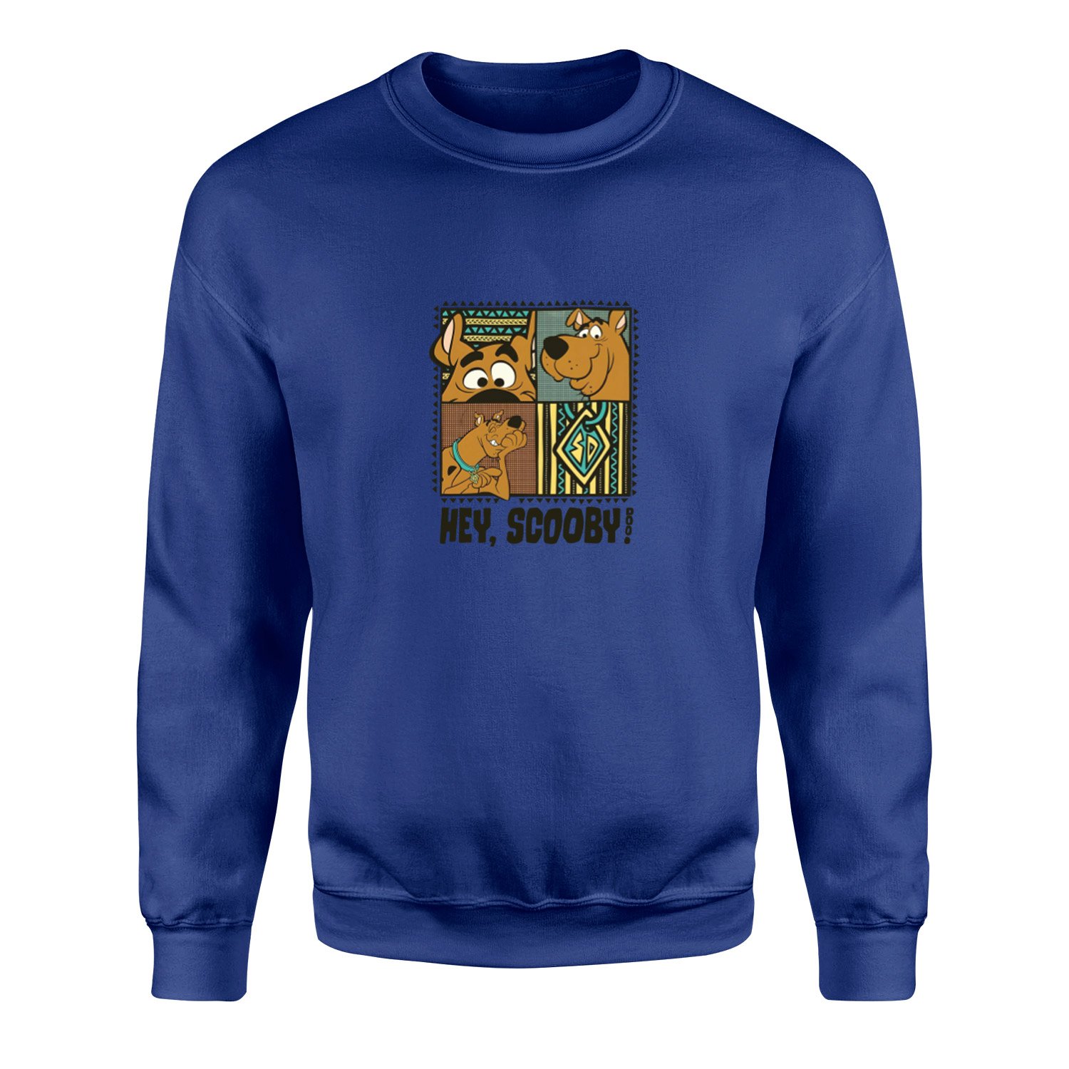 Hey Scooby! Sweatshirt XL - İndigo Mavisi