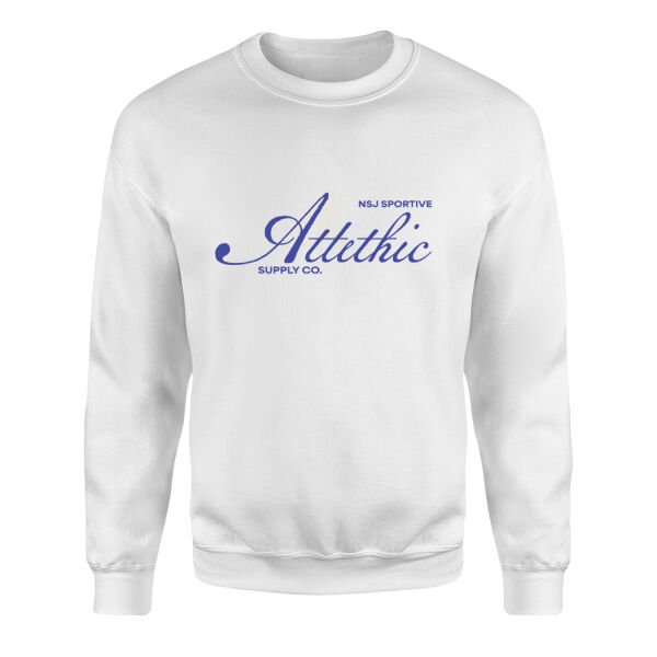 Athletic NSJ Sweatshirt S - Beyaz