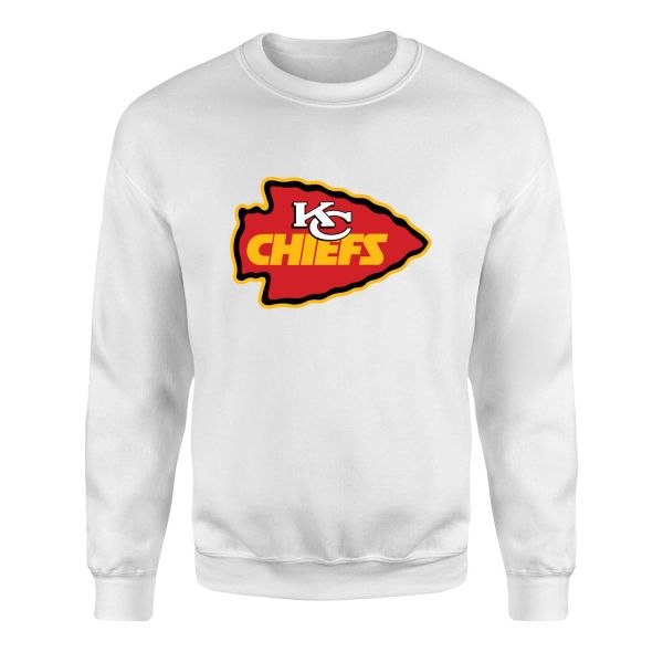 Kansas City Chiefs Sweatshirt S - Beyaz