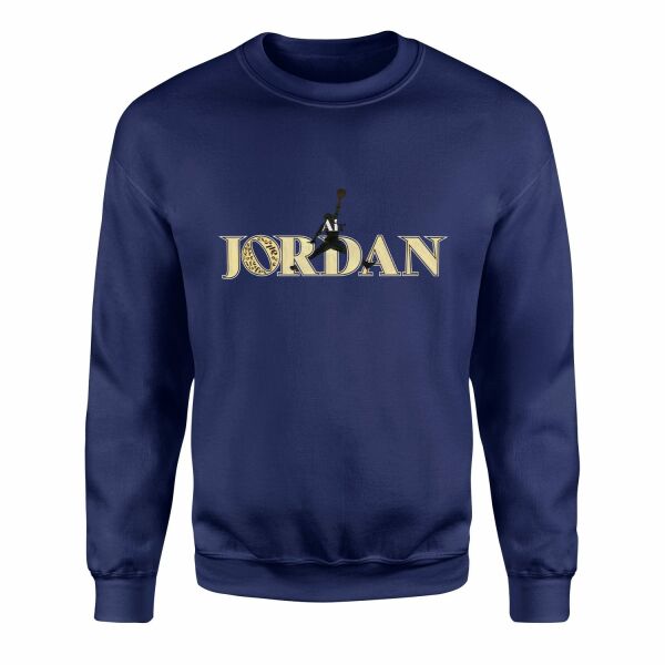 Air Jordan Exellence Sweatshirt S - İndigo Mavisi