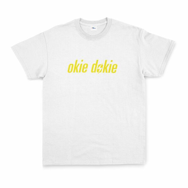 okie dokie | Fallout Tişört XL - Beyaz