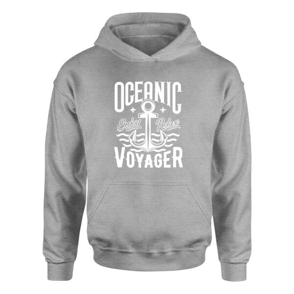 Oceanic Voyager Hoodie XL - Gri