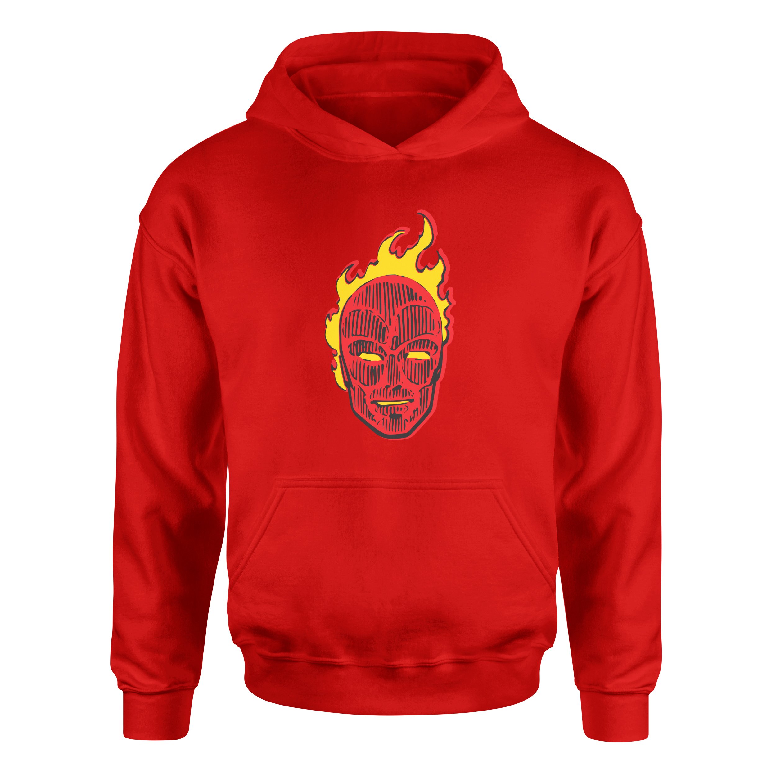 Human Torch Hoodie XL - Kırmızı