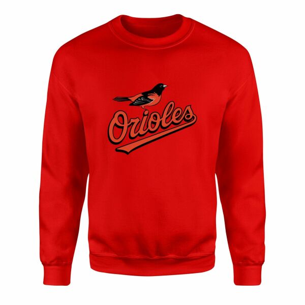 The Orioles Sweatshirt M - Kırmızı
