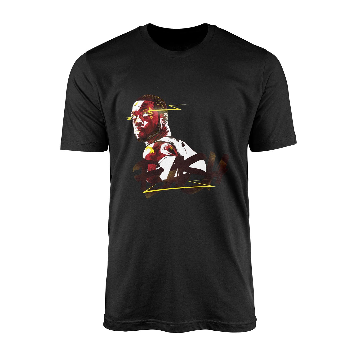 Dwayne “Flash” Wade Tişört L - Siyah
