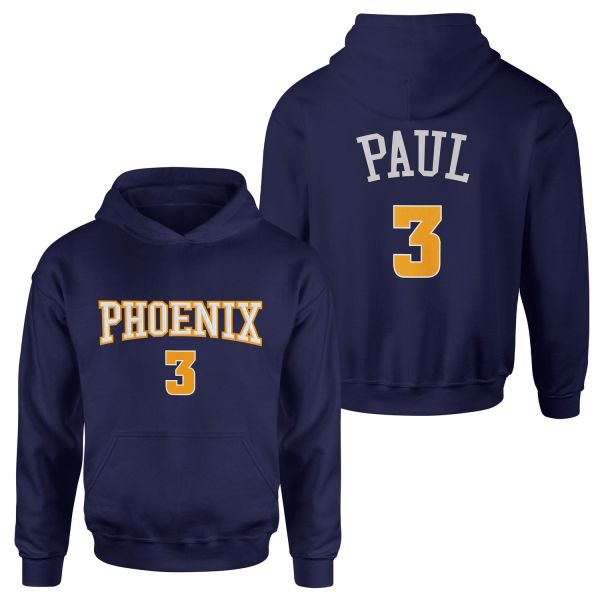 Chris Paul Phoenix Forma Hoodie XXL - İndigo Mavisi