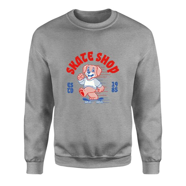 Skate Shop Sweatshirt XL - Gri