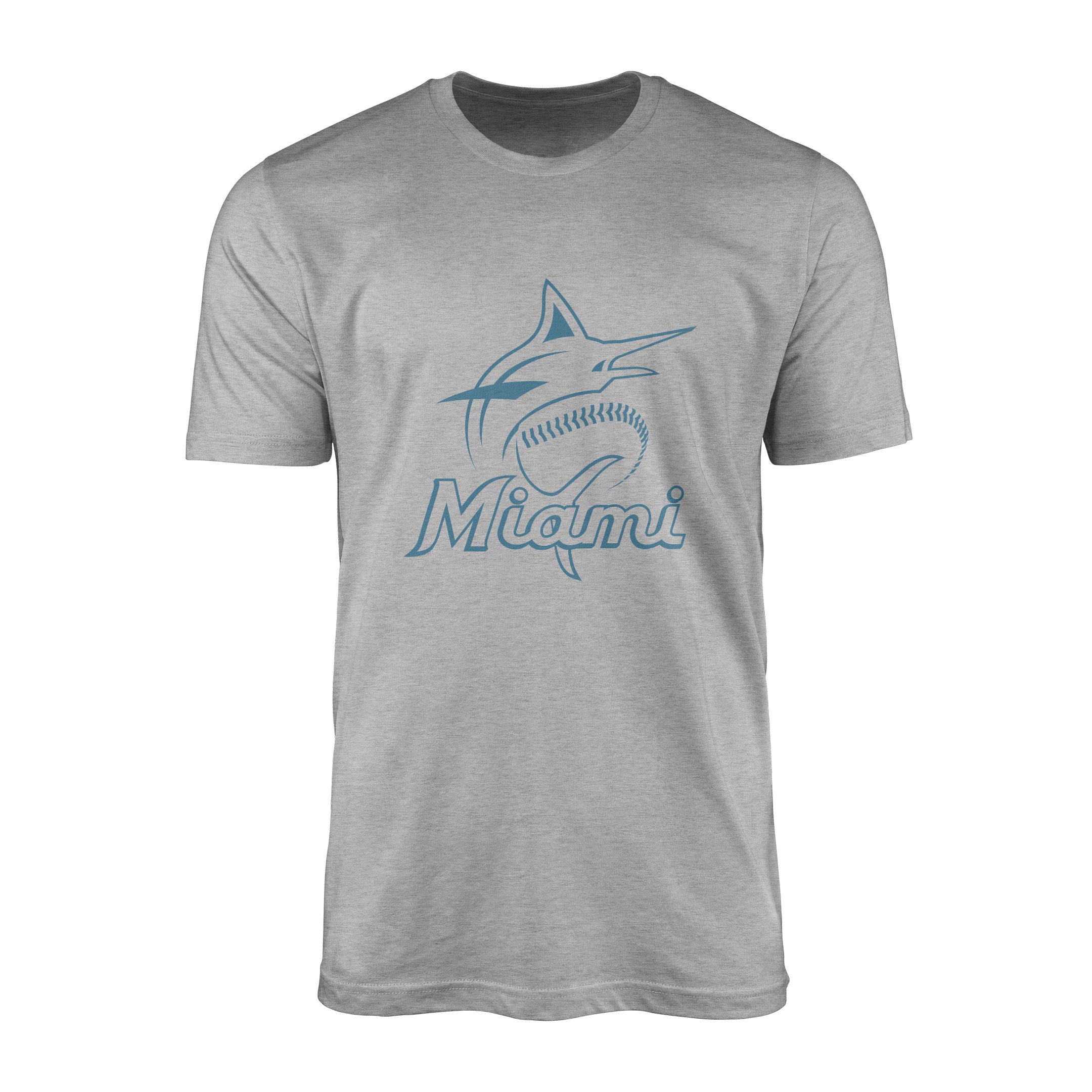 The Marlins Tişört L - Gri