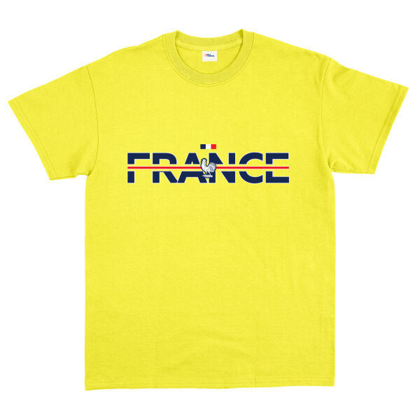 Équipe de France Tişört XL - Sarı