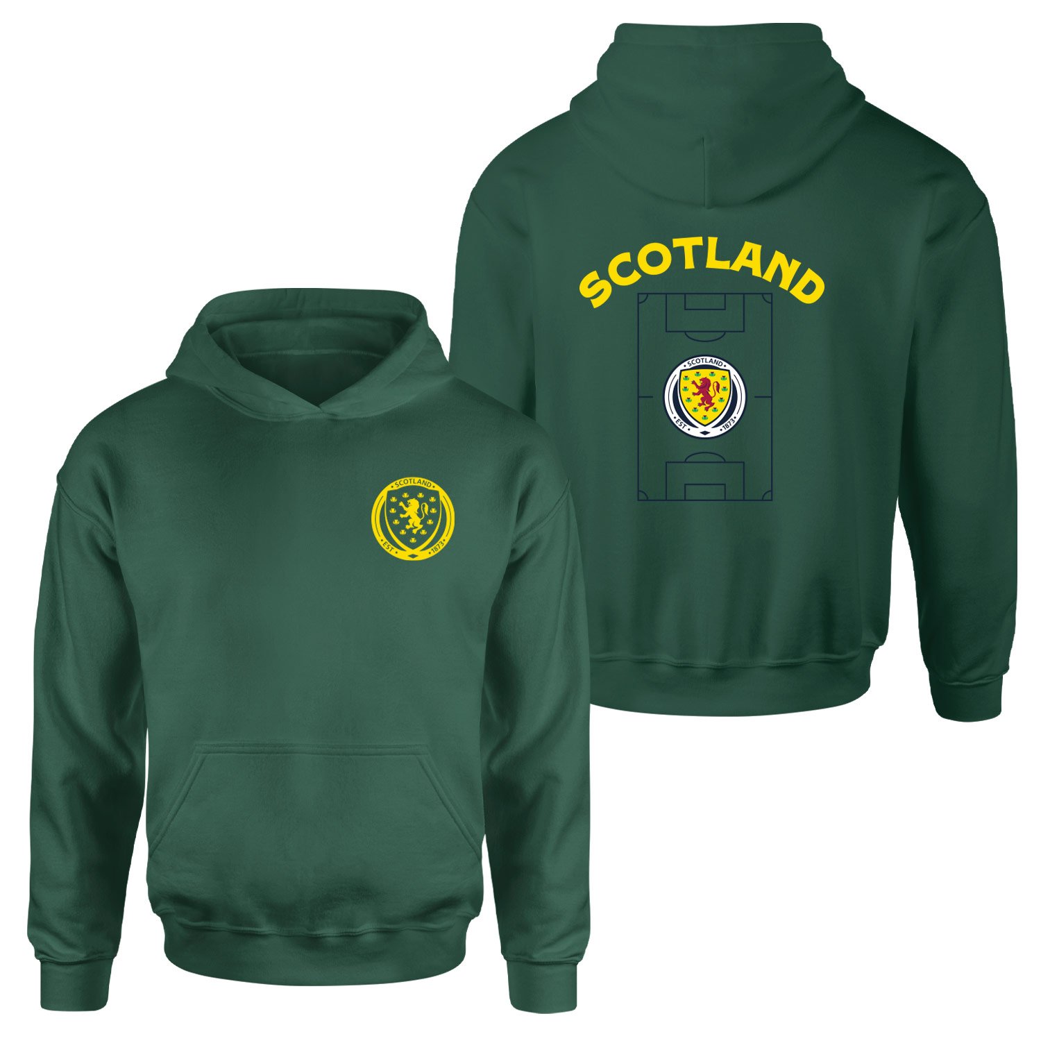 İskoçya Dünya Kupası 2026 Hoodie M - Nefti Yeşili