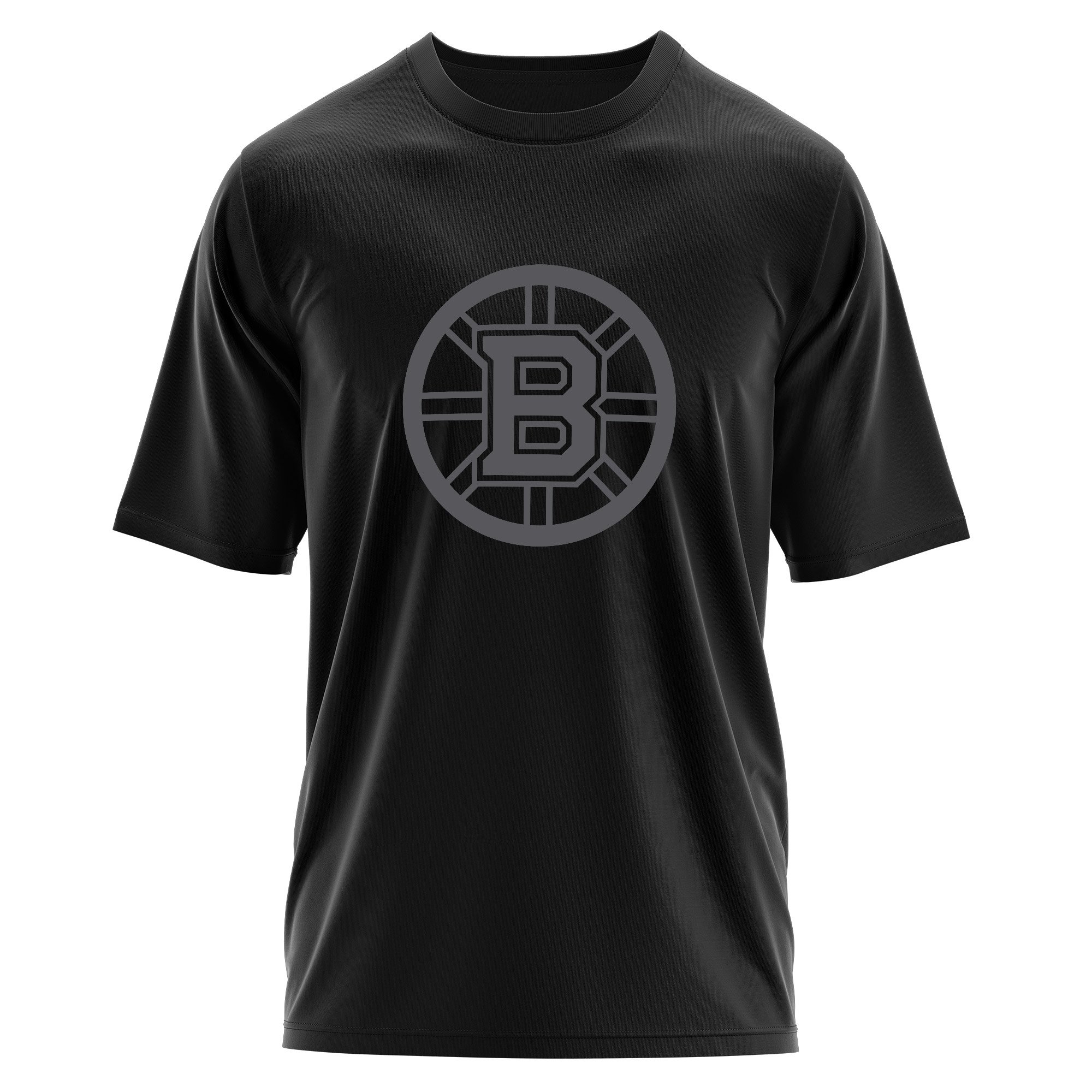Boston Bruins Muted Black Oversize Tişört