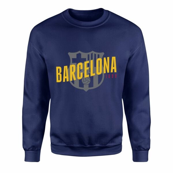 FC Barcelona 1899 Sweatshirt XL - İndigo Mavisi