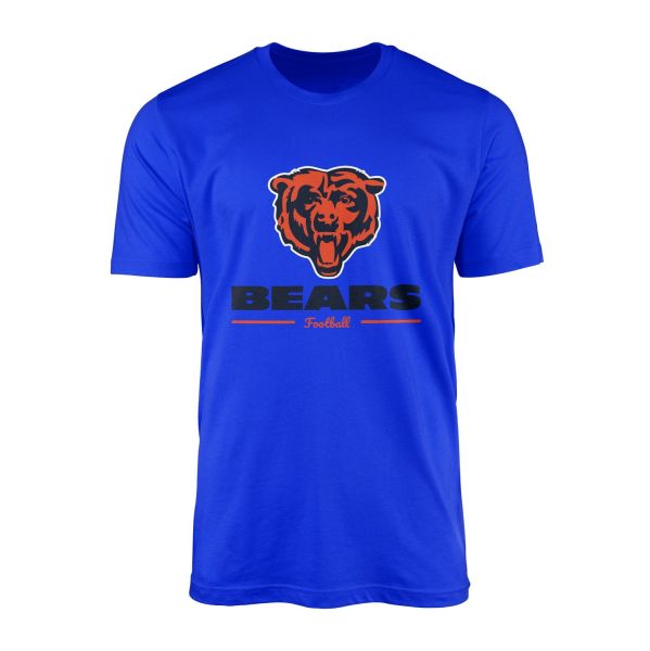 Chicago Bears Chi-Town Roar Tişört S - Mavi