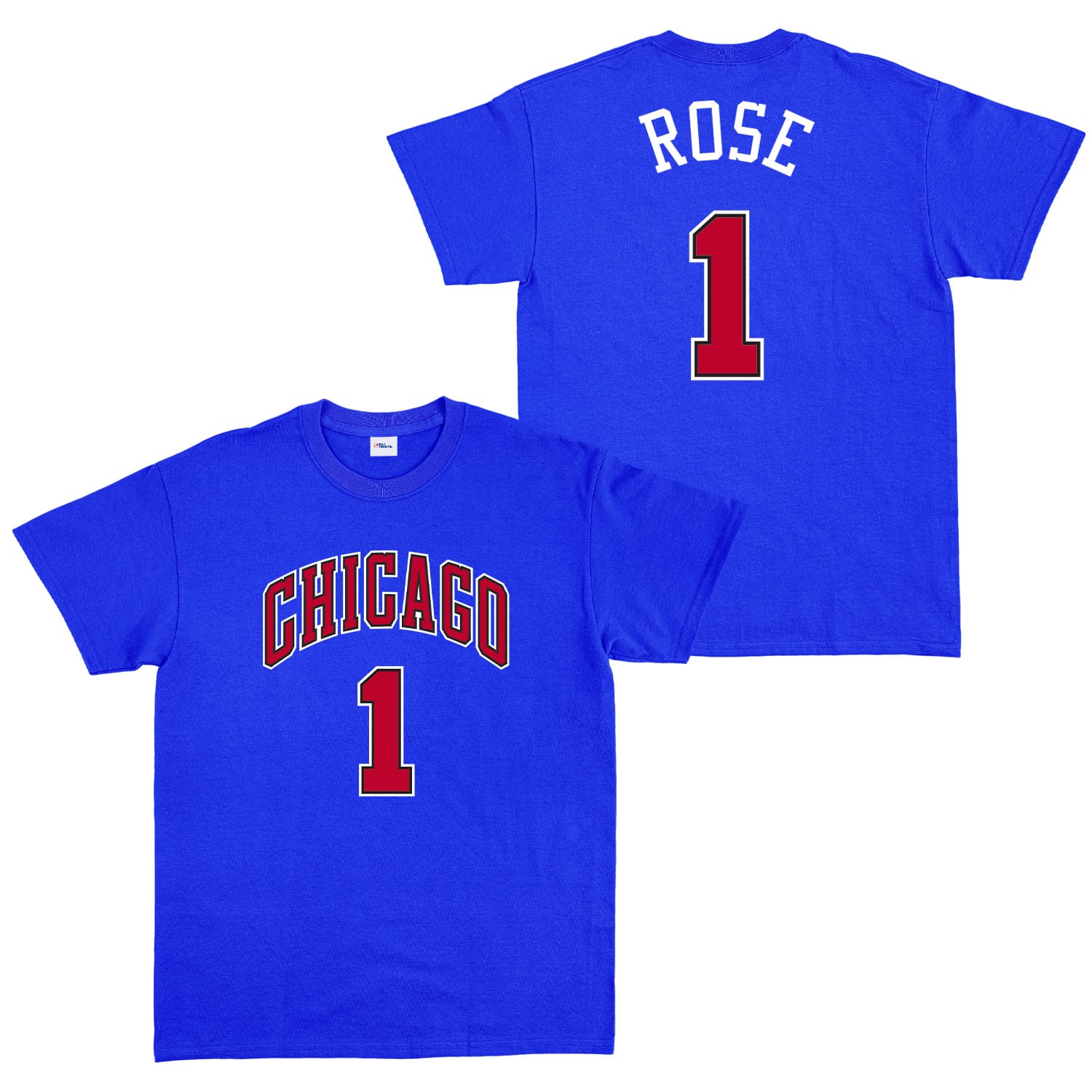 Derrick Rose Chicago THRBCK 1 Forma Tişört M - Mavi