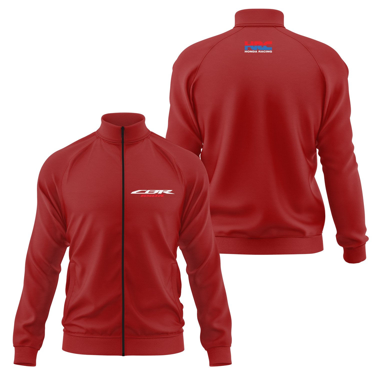 Honda CBR650 Fermuarlı Sweatshirt L - Kırmızı