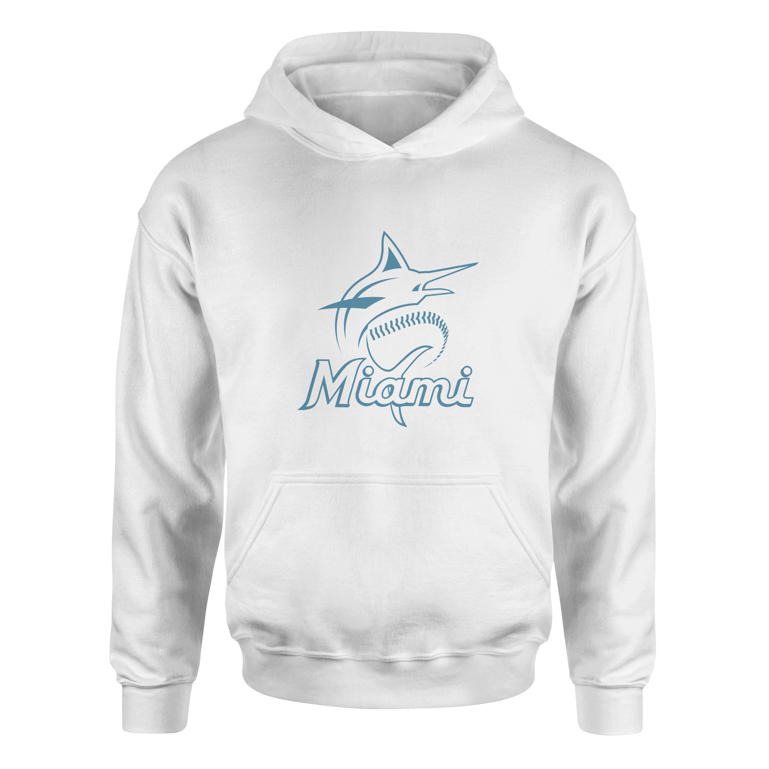 The Marlins Hoodie XL - Beyaz