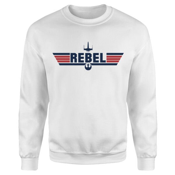 Rebellion Sweatshirt XL - Beyaz