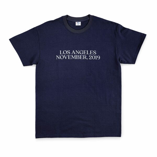 LOS ANGELES, NOVEMBER, 2019 Tişört XL - İndigo Mavisi
