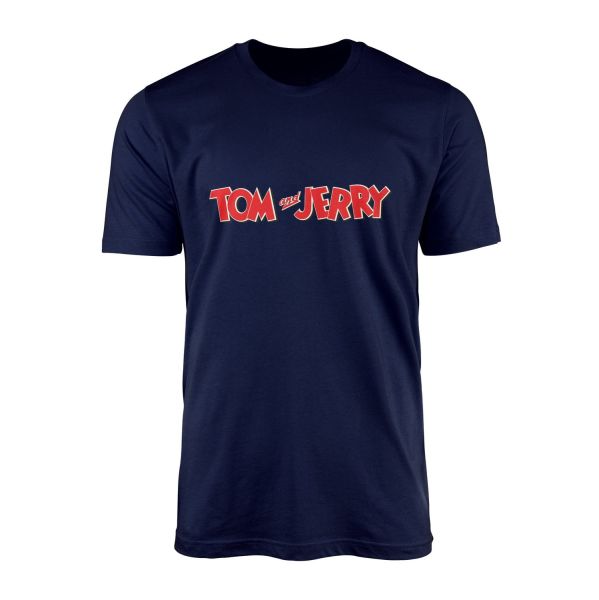 Tom and Jerry Tişört S - İndigo Mavisi