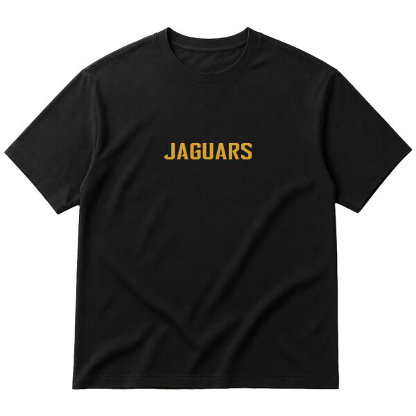 JAX JAGUARS Iconic Oversize Tişört L - Siyah