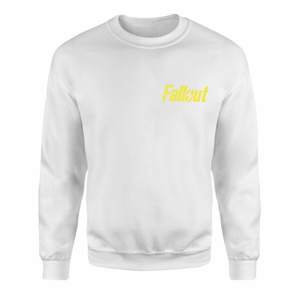 Fallout Sweatshirt L - Beyaz