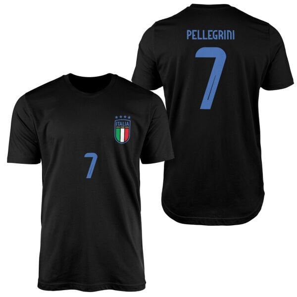 Lorenzo Pellegrini | İtalya 24 Forma Tişört XL - Beyaz